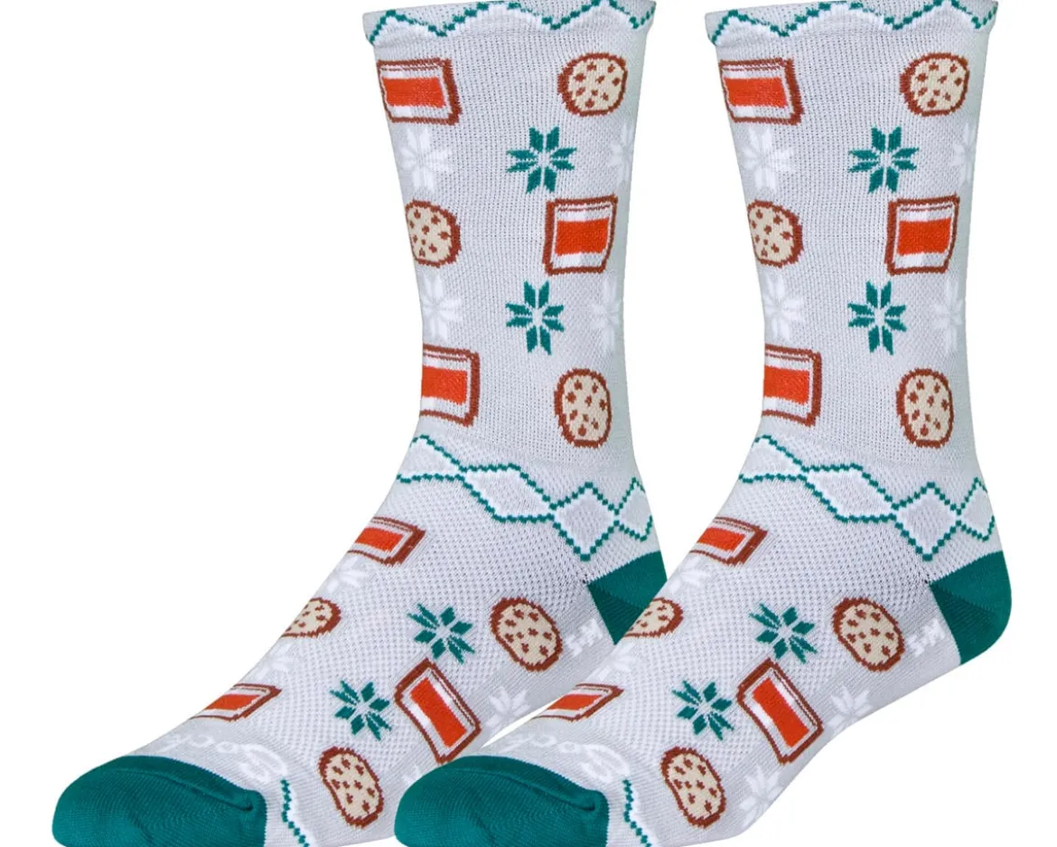 Sockguy 6" Socks (Santa Snacks) (L/XL)