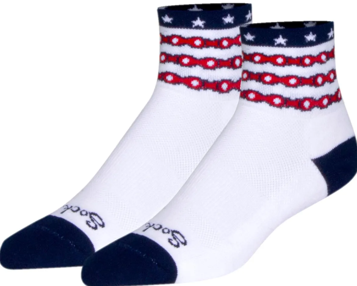 Sockguy 3" Socks (The Brave) (S/M)
