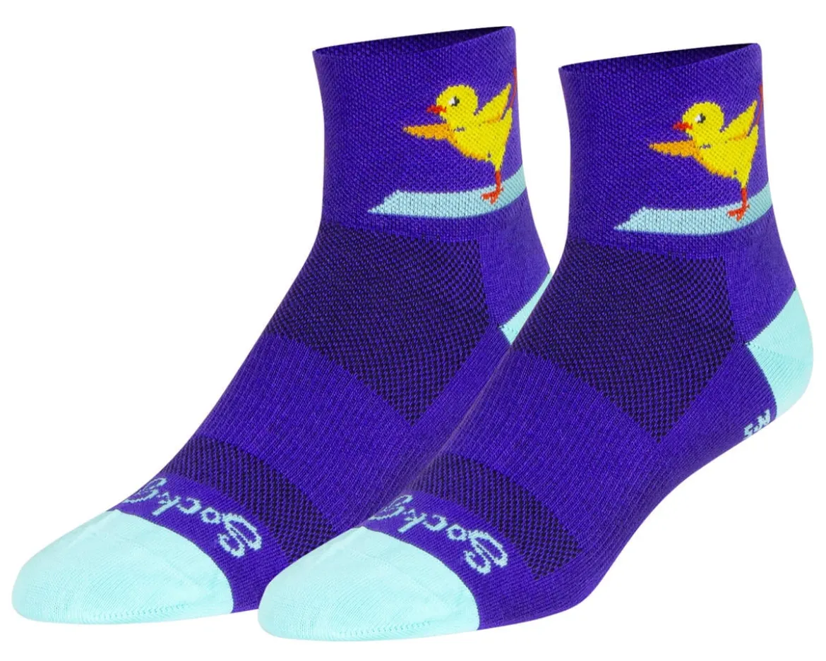 Sockguy 3" Socks (Yoga Chick) (S/M)