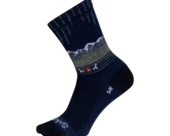 Sockguy Wild Wool Socks (Blue) (L/XL)