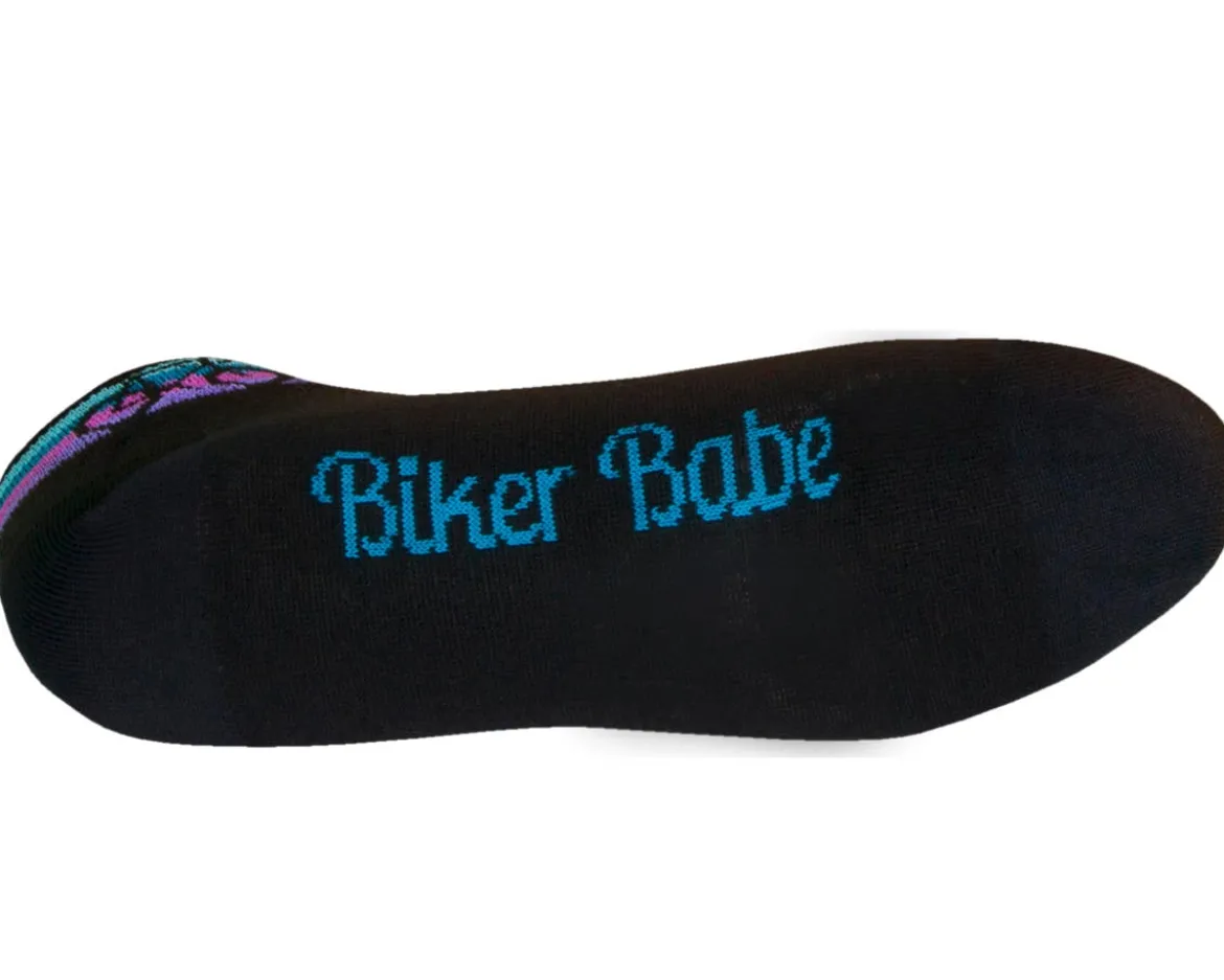 Sockguy Women's 1" Socks (Biker Babe) (S/M)