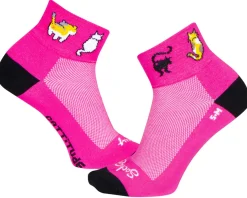 Sockguy Women's 2" Socks (Cattitude) (S/M)