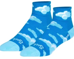Sockguy Women's 2" Socks (Cloudy) (S/M)