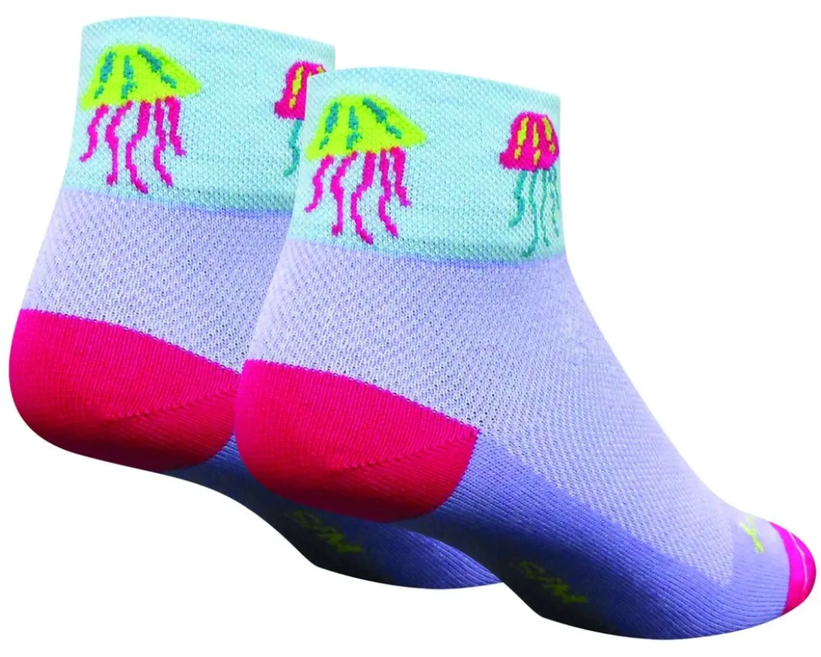 Sockguy Women's 2" Socks (Jellyfish) (S/M)