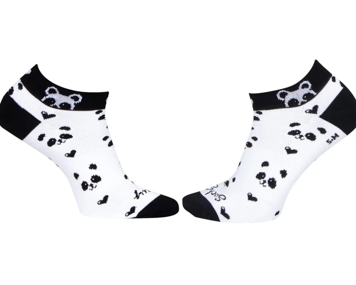 Sockguy Women's 1" Socks (Panda) (S/M)