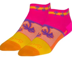 Sockguy Women's 1" Socks (Tropical) (S/M)