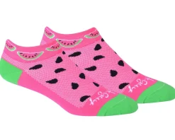 Sockguy Women's 1" Socks (Watermelon) (S/M)