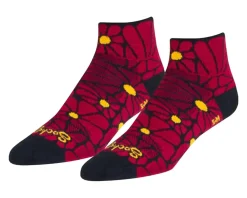 Sockguy Women's 1" Socks (Wildflower) (S/M)