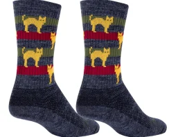 Sockguy 6" Wool Socks (Catz) (S/M)