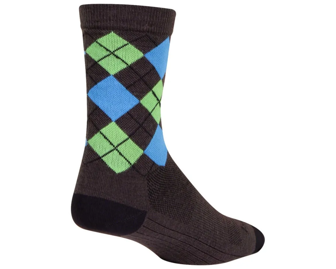 Sockguy 6" Wool Socks (Highlander) (S/M)
