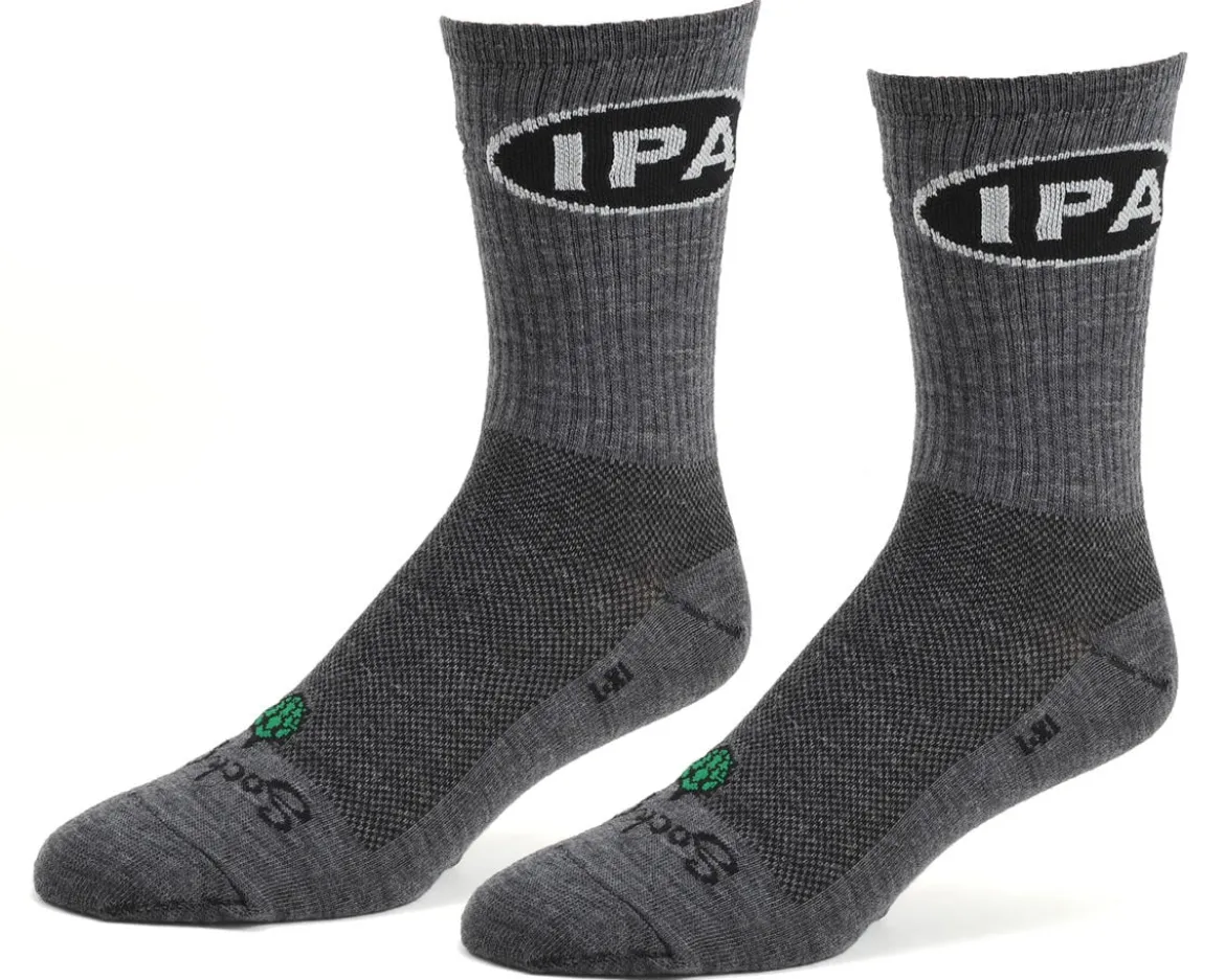 Sockguy 6" Wool Socks (IPA) (L/XL)