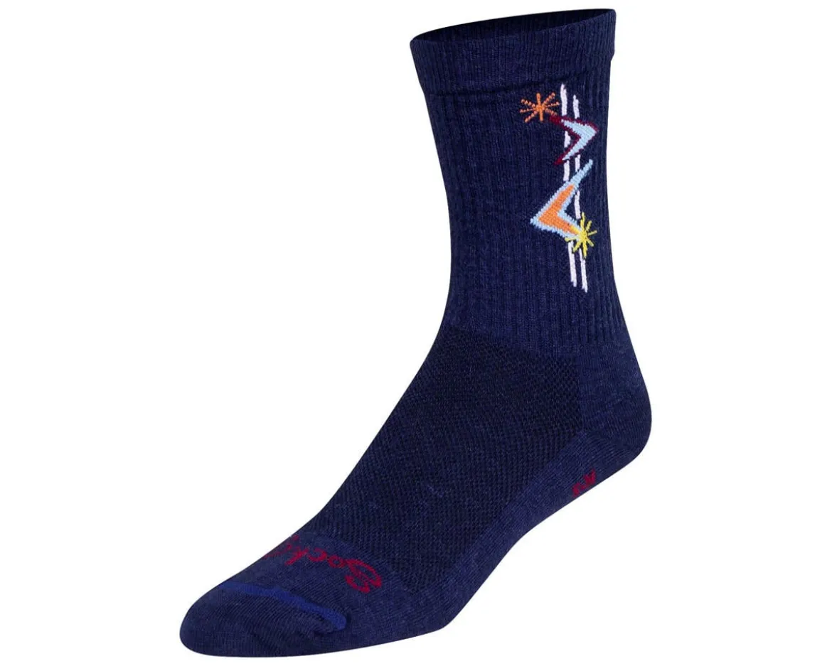 Sockguy 6" Wool Socks (Jetson) (L/XL)