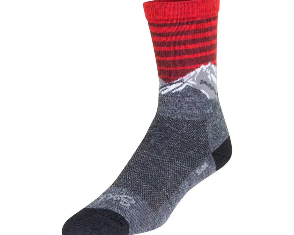 Sockguy 6" Wool Socks (Summit) (S/M)