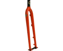 Soma Wolverine Unicrown CX Fork (Pumpkin) (15mm Thru Axle) (700c) (1-1/8" Straight)
