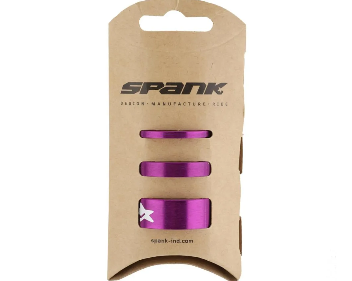 Spank Headset Spacer Kit (Purple) (1-1/8") (3/6/12mm)