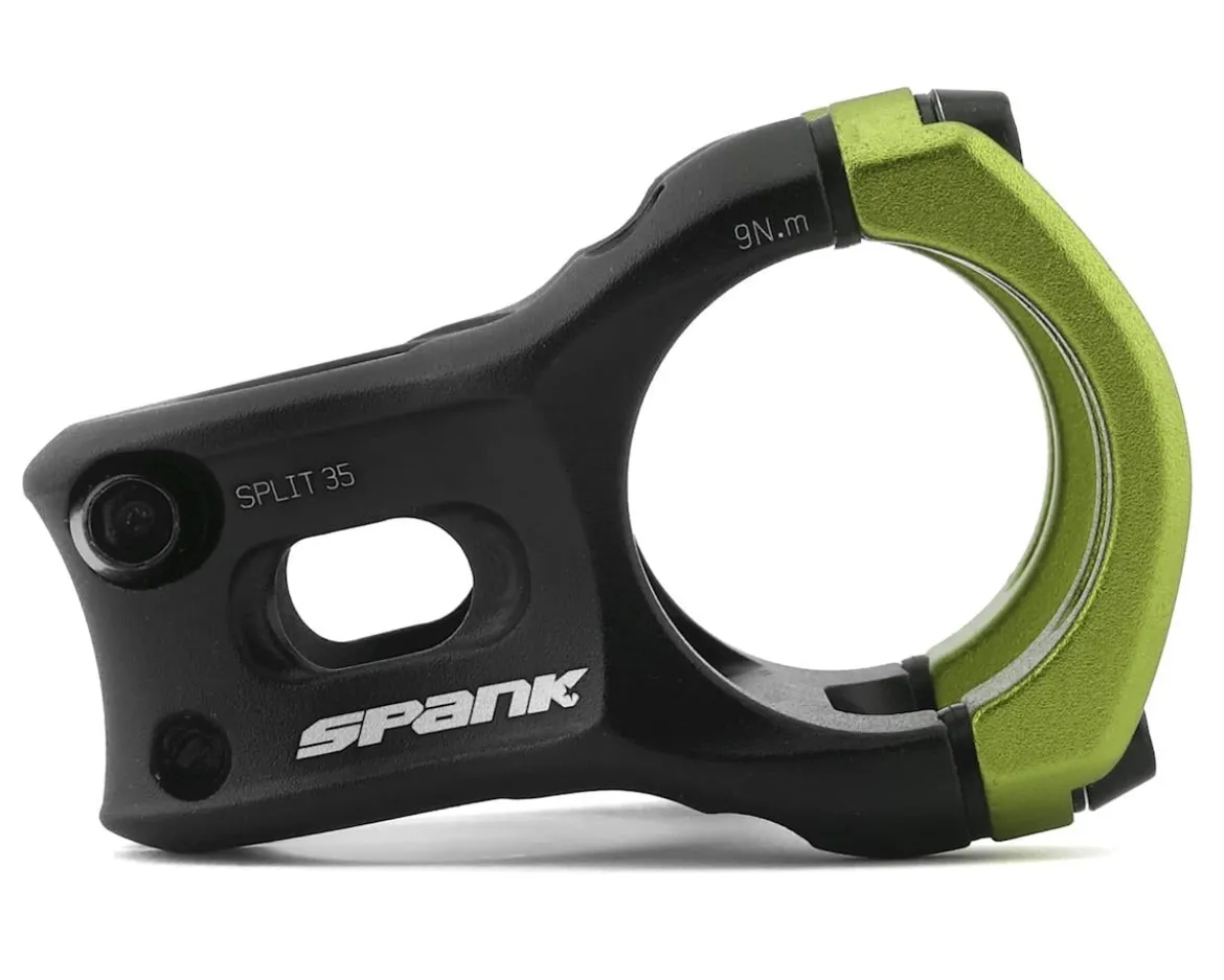 Spank Split 35 Stem (Green) (35.0mm) (35mm) (0°)