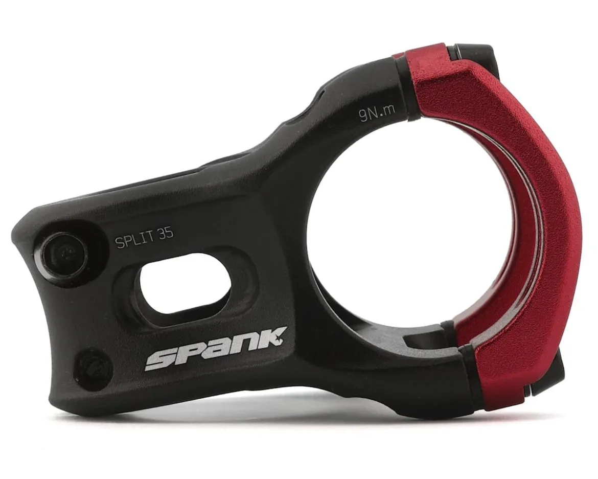 Spank Split 35 Stem (Red) (35.0mm) (35mm) (0°)