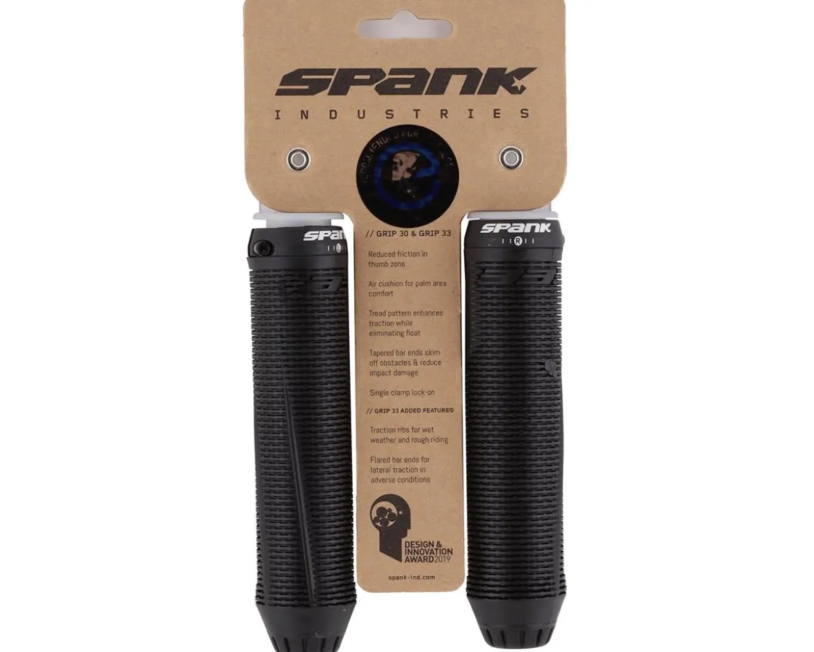 Spank Spike 33 Lock-On Grips (Black)