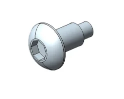 Specialized 2017 Roubaix Bare Shank Pin Bolt (For Fork Collar w/ Cartridge) (M3 x 0.5 x 4.5mm) ( w/ 2mm)