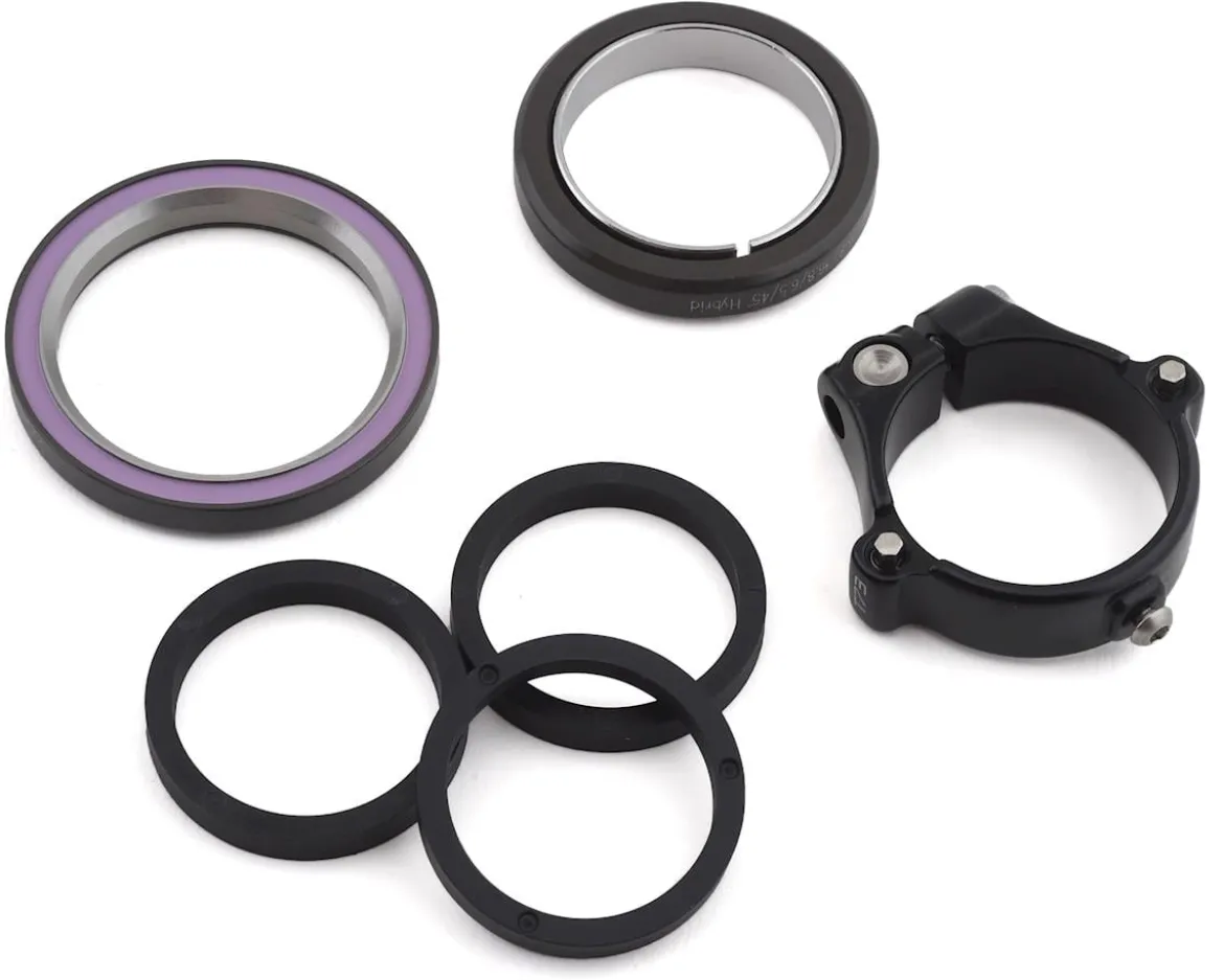 Specialized 2020 Roubaix Headset Bearing/Ring/Collar/Spacer Kit (Black)