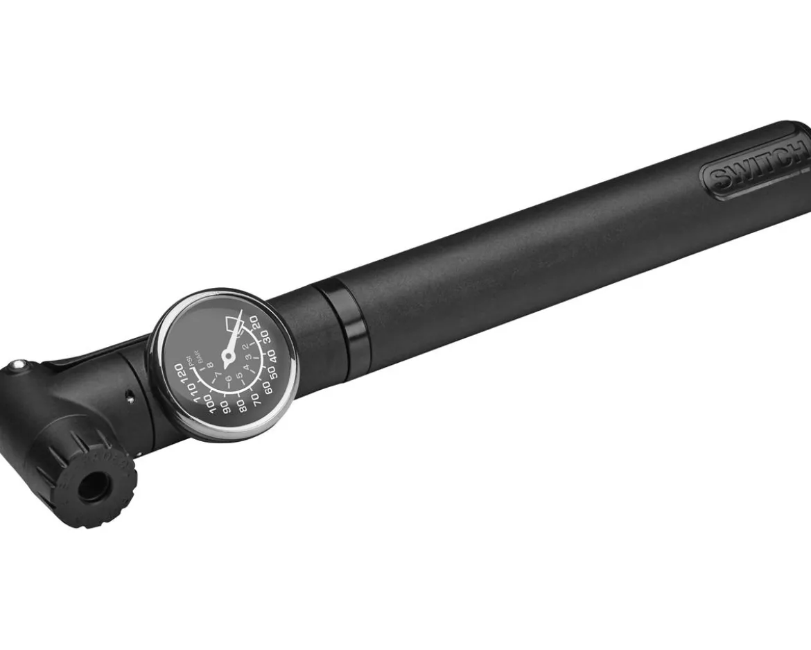 Specialized Air Tool Switch Comp Pump (Black) (w/ Gauge)