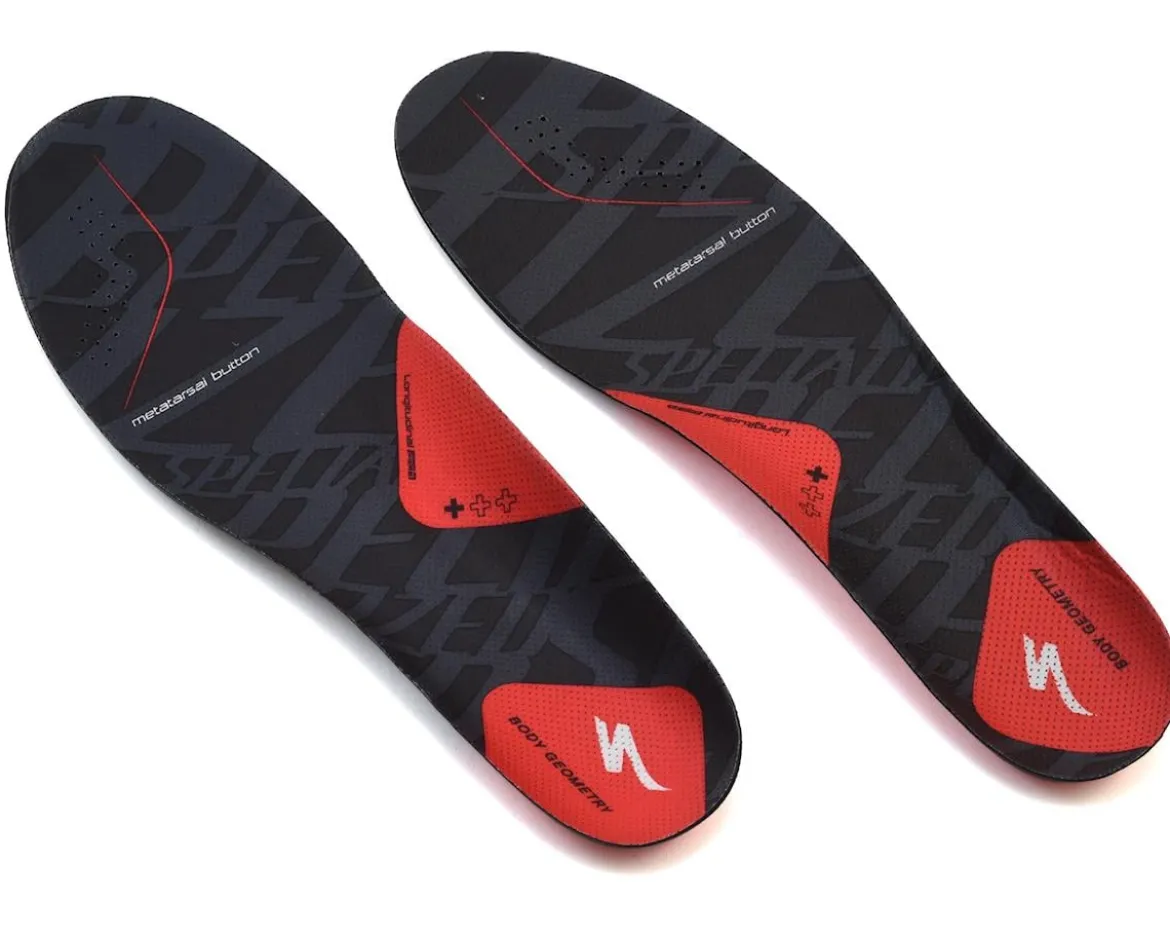Specialized Body Geometry SL Footbeds (Red) (Low Arch) (36-37)