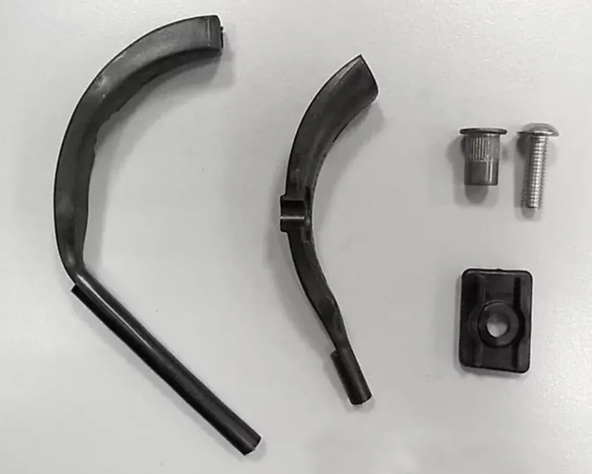 Specialized Bottom Bracket Cable Guide (Black) (w/ Top Cap, Bolt) (2012 Tarmac SL4, Roubaix SL4)