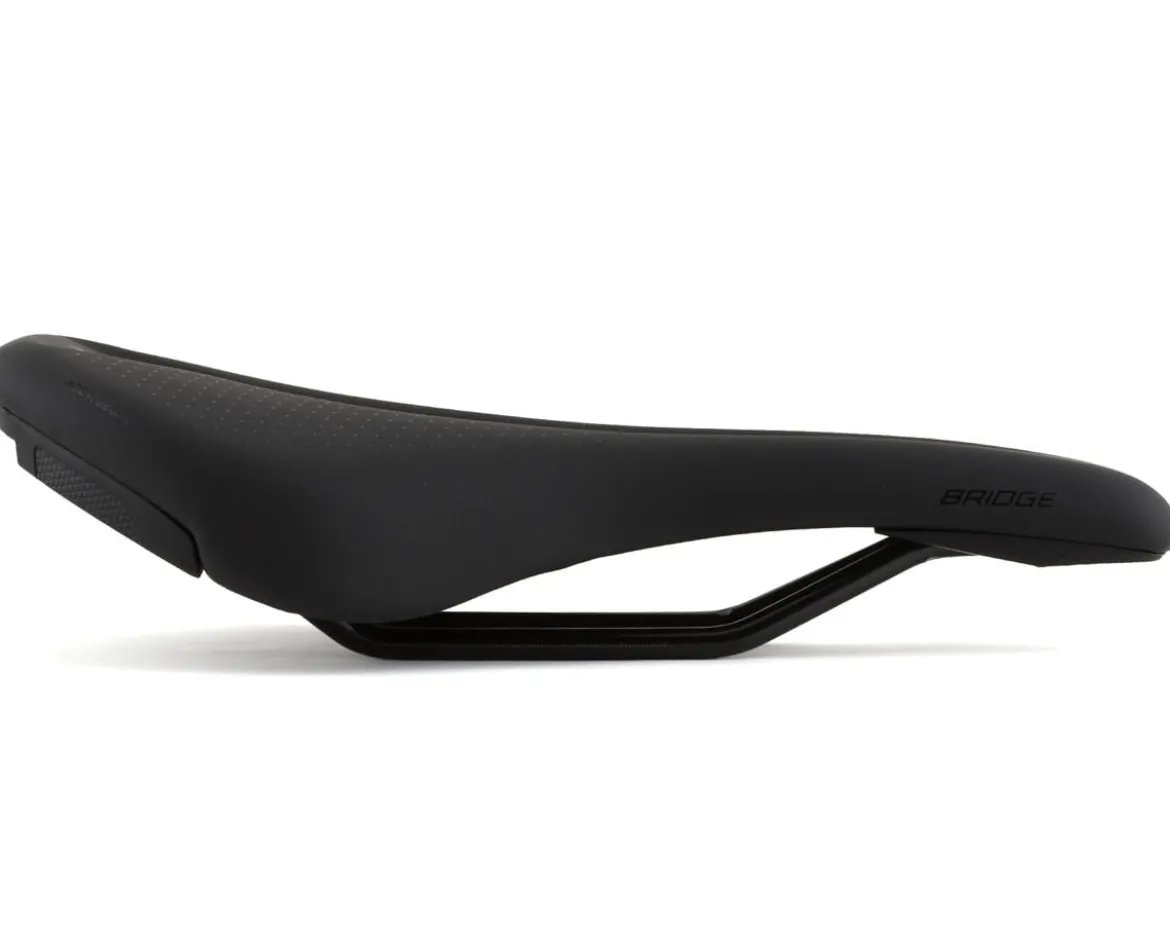 Specialized Bridge Sport Saddle (Black) (Steel Rails) (143mm)