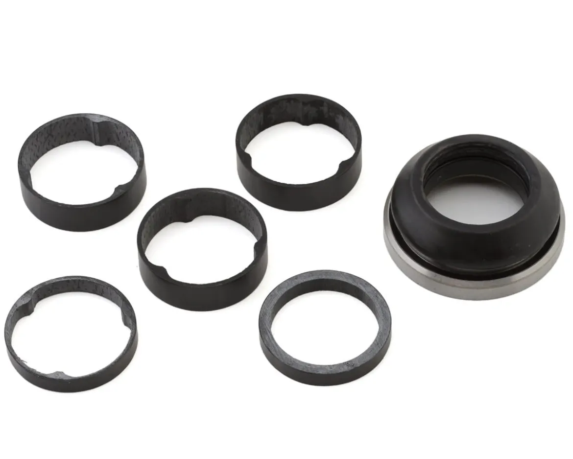 Specialized Crux Integrated Headset (Black) (1-1/8) (Steel Bearings) (Carbon Spacers)
