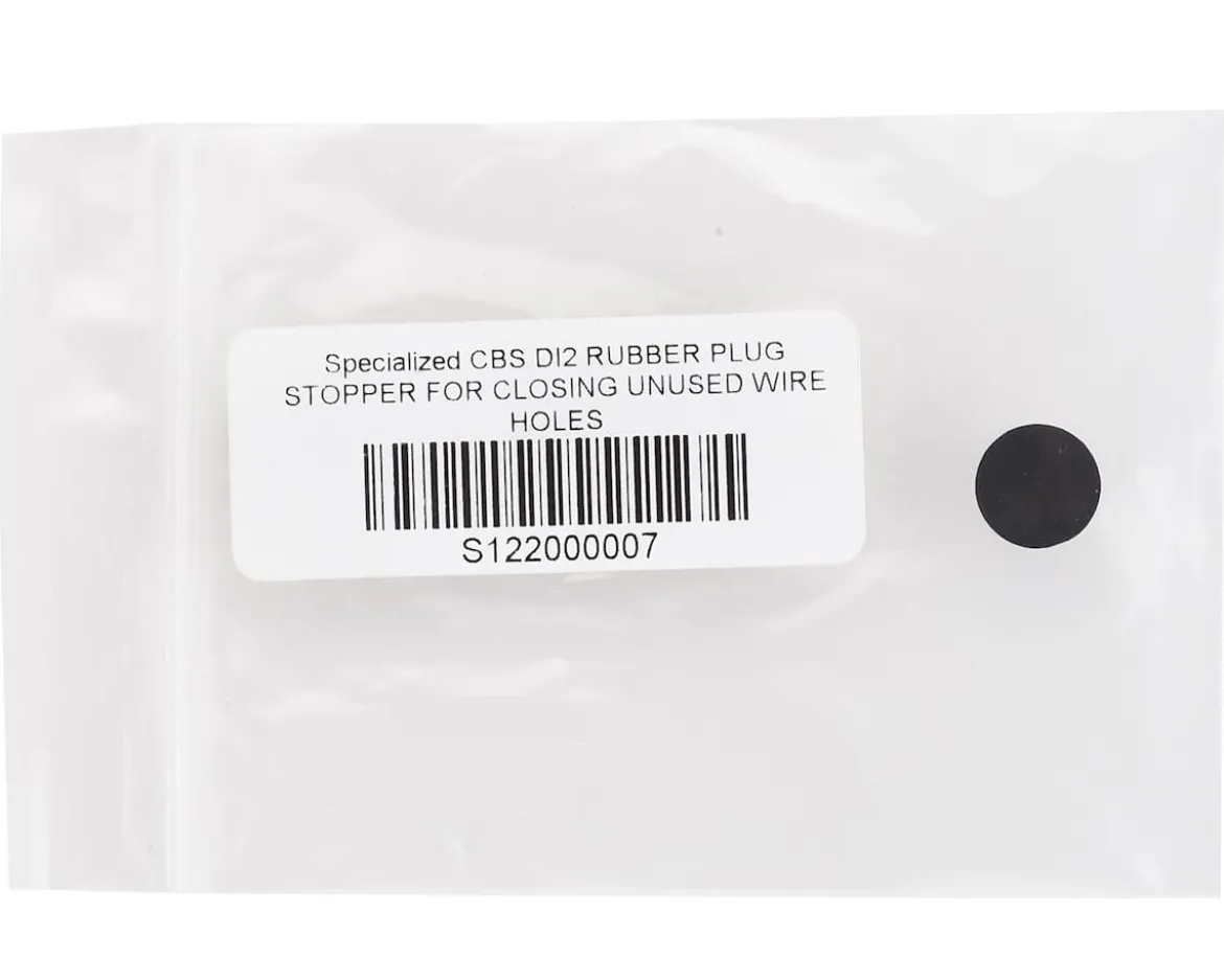 Specialized Di2 Rubber Plug Stopper (Black) (For Closing Unused Wire Holes)