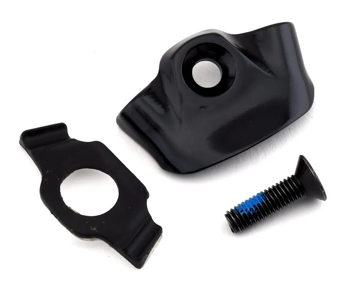 Specialized Epic Carbon Downtube Exit Port Cover (Black) (w/ Bolt)
