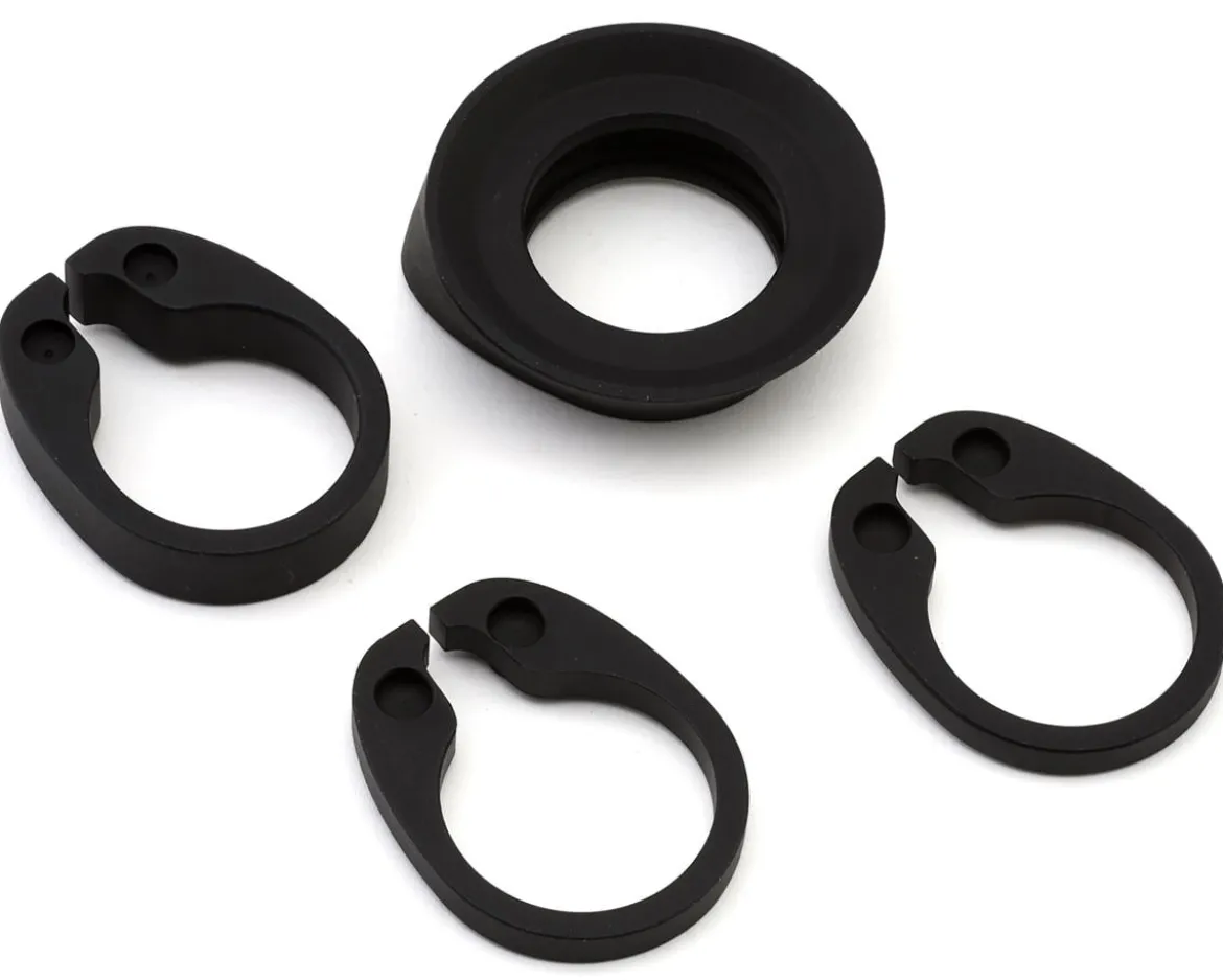 Specialized Flow-Set Stem Transition & Spacer Set (Black) (Vado/Como)