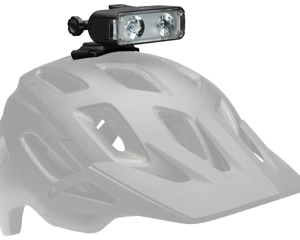 Specialized Flux 900/1200 Headlight Helmet Mount (Black) (One Size)