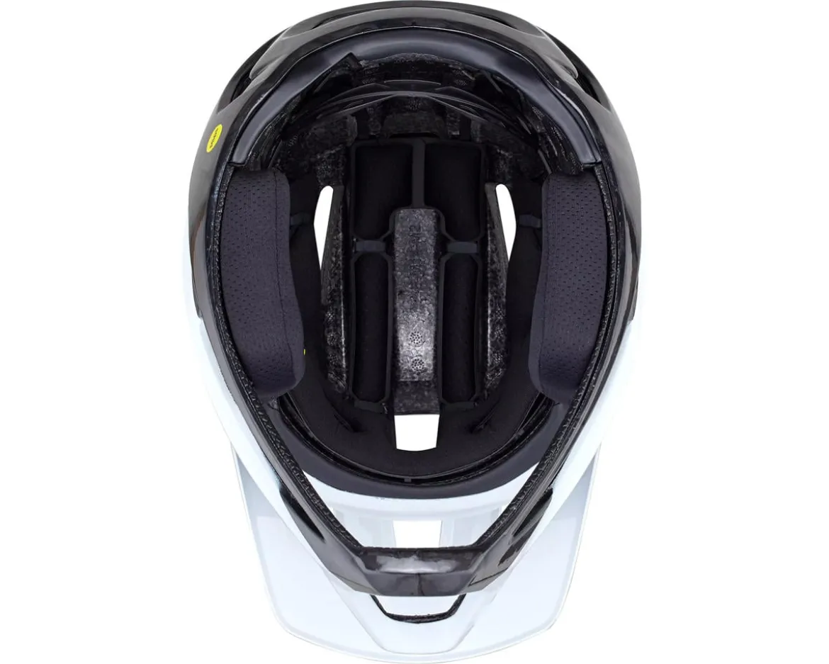 Specialized Gambit Carbon Full Face Helmet (White/Carbon) (L)