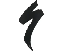 Specialized Headtube Badge (Black) (2017 Stumpjumper FSR) (70mm) (w/ Adhesive Backing)