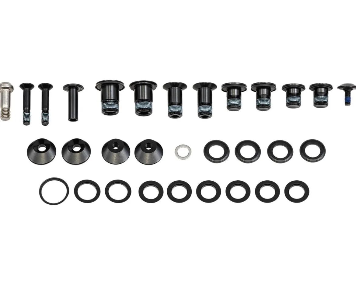Specialized Levo SL Alloy Frame Suspension Pivot Bolt Kit (w/Pivot Spacers) (2023+)