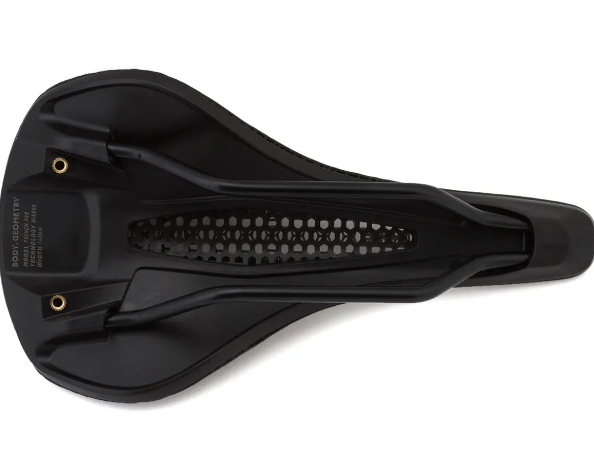 Specialized Phenom Pro Mirror Saddle (Black) (Titanium Rails) (143mm) (3D-Printed)