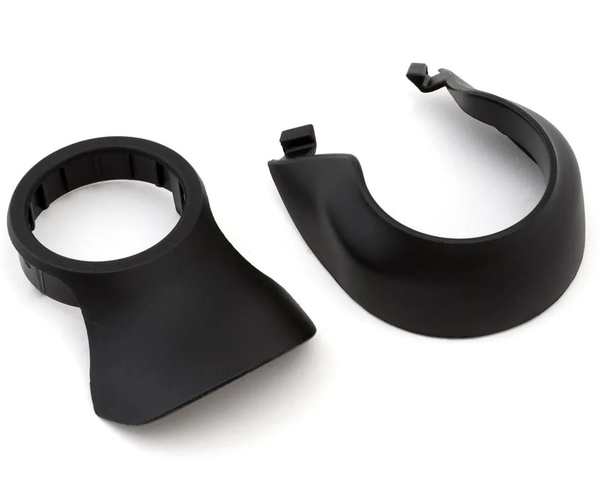 Specialized 2-Piece Long Bill Headset Cover For Future Shock (Black) (2018+) (Sirrus/Turbo Creo/Turbo Vado)