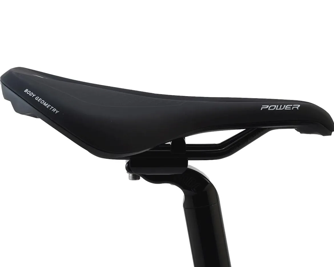 Specialized Power Comp Saddle (Black) (Chromoly Rails) (143mm)