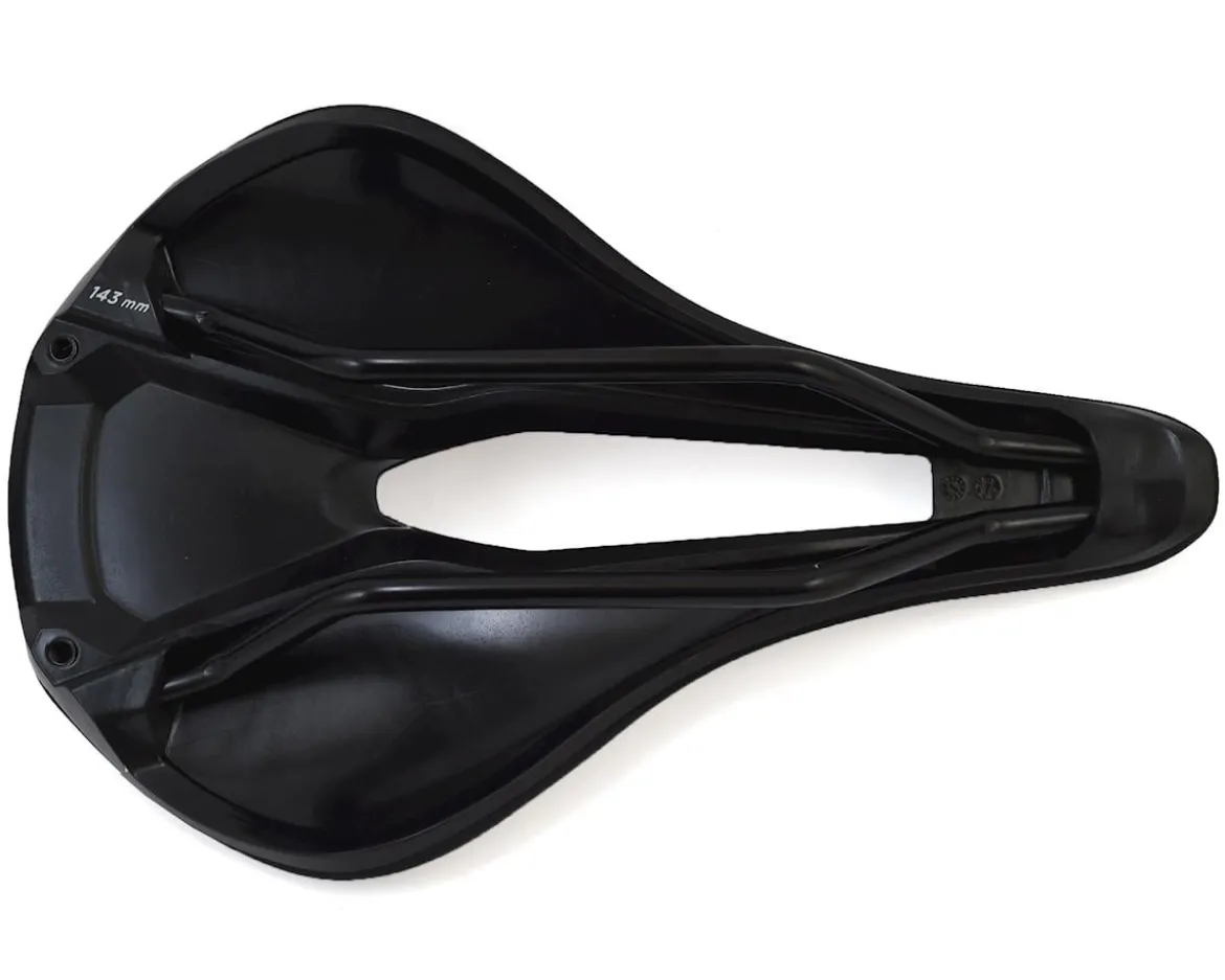 Specialized Power Comp Saddle (Black) (Chromoly Rails) (143mm)