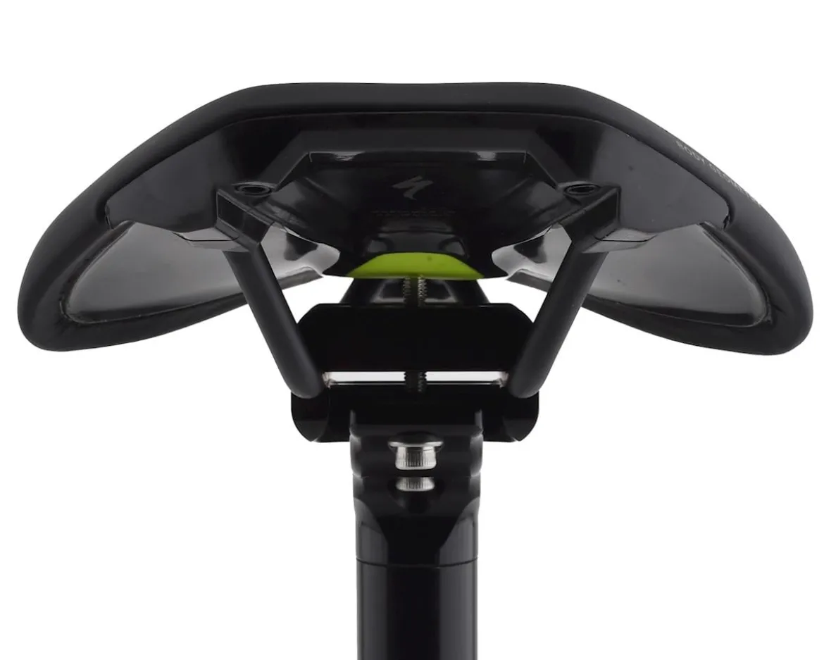 Specialized Power Expert Saddle (Black) (Titanium Rails) (155mm) (w/ Mimic)