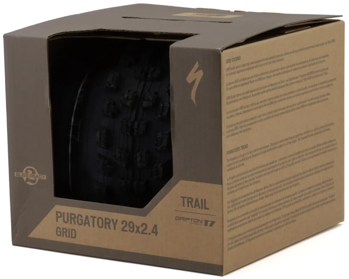 Specialized Purgatory Tubeless Mountain Tires (Black) (29") (2.4") (T7/Grid)