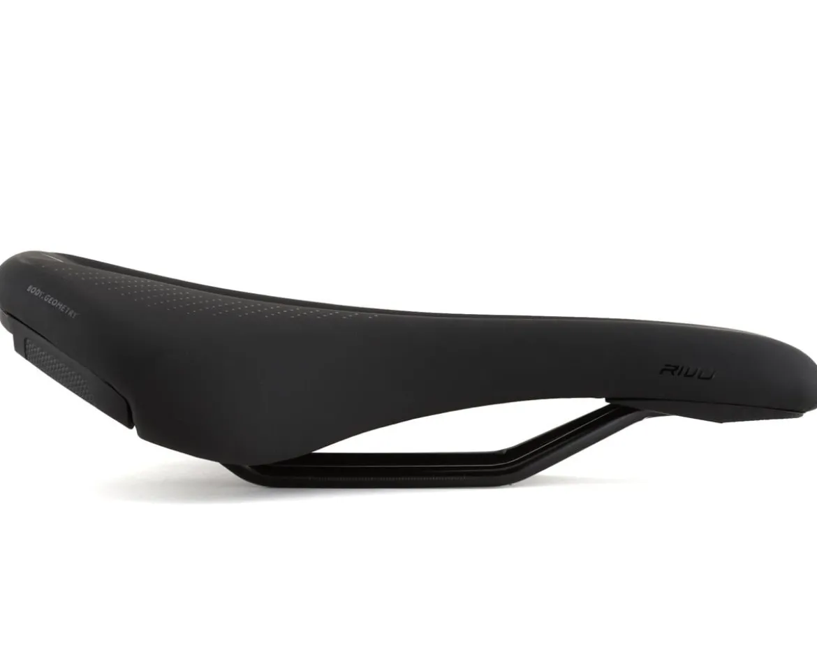 Specialized Rivo Sport Saddle (Black) (Chromoly Rails) (155mm)