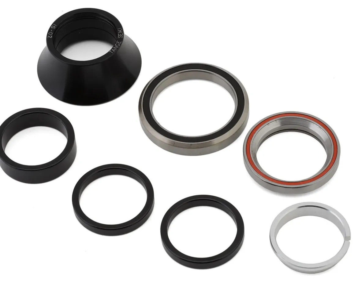 Specialized Road Headset (Black) (1-1/8" to 1-3/8") (w/ Alloy Spacers)