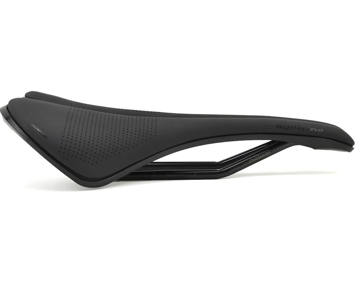 Specialized Romin Evo Comp Gel Saddle (Black) (Chromoly Rails) (155mm)