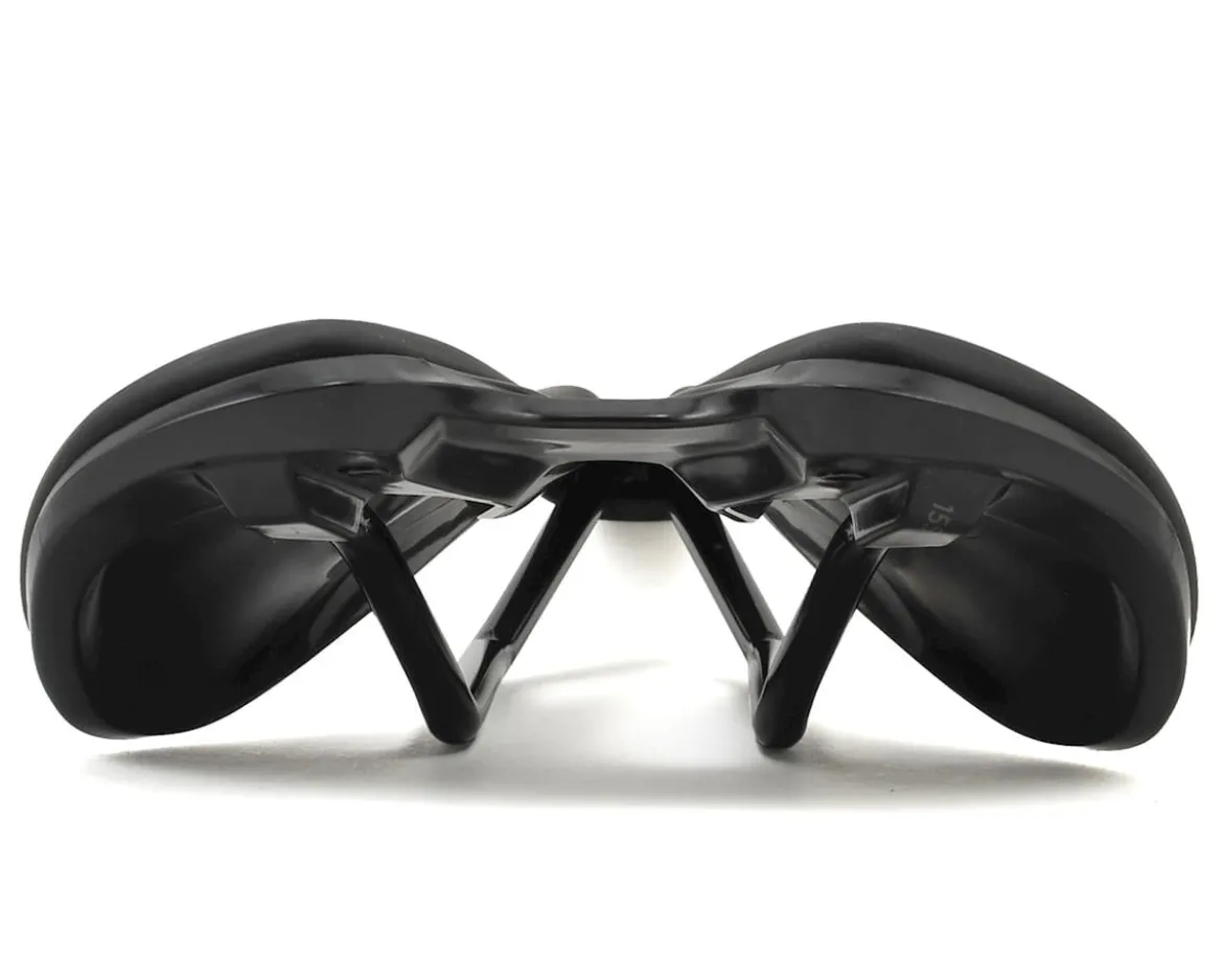 Specialized Romin Evo Comp Gel Saddle (Black) (Chromoly Rails) (155mm)