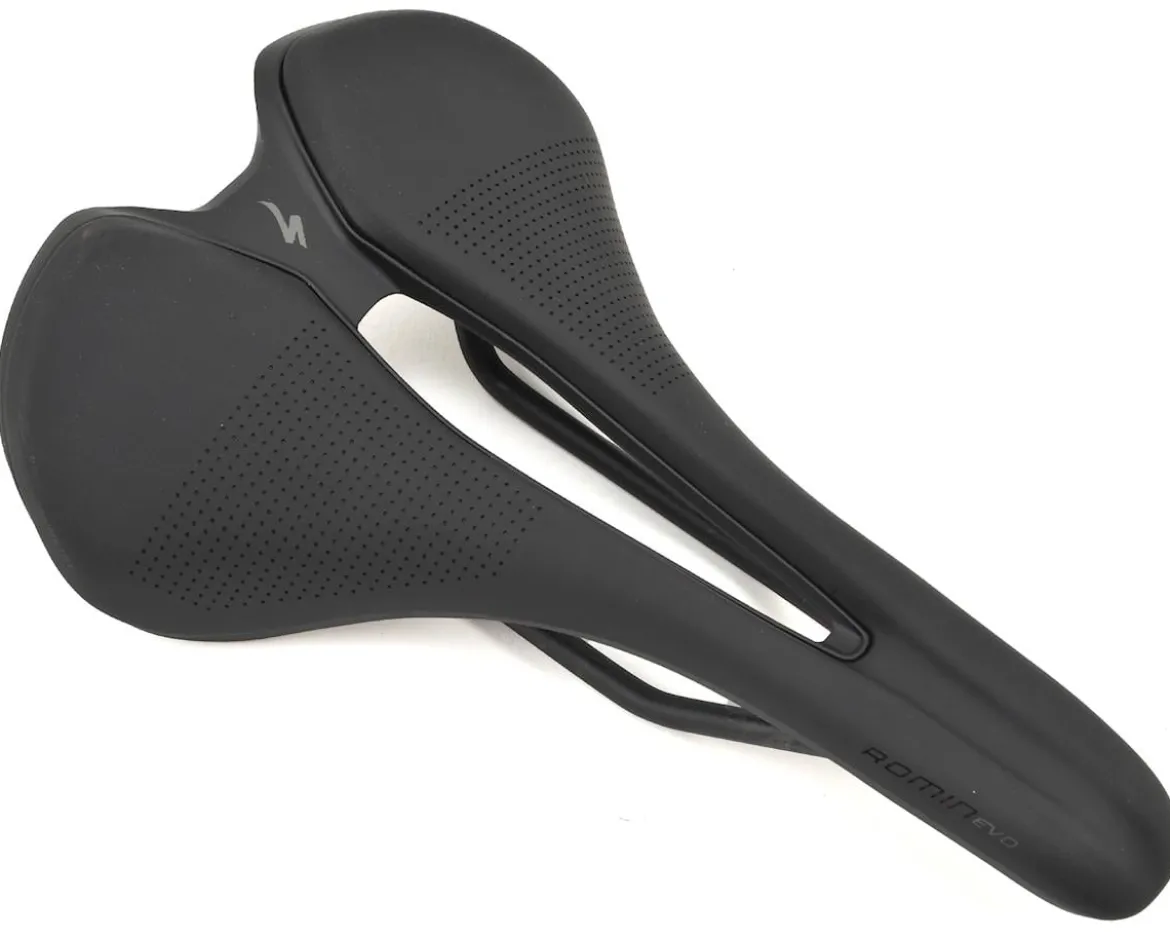 Specialized Romin Evo Expert Gel Saddle (Black) (Titanium Rails) (168mm)