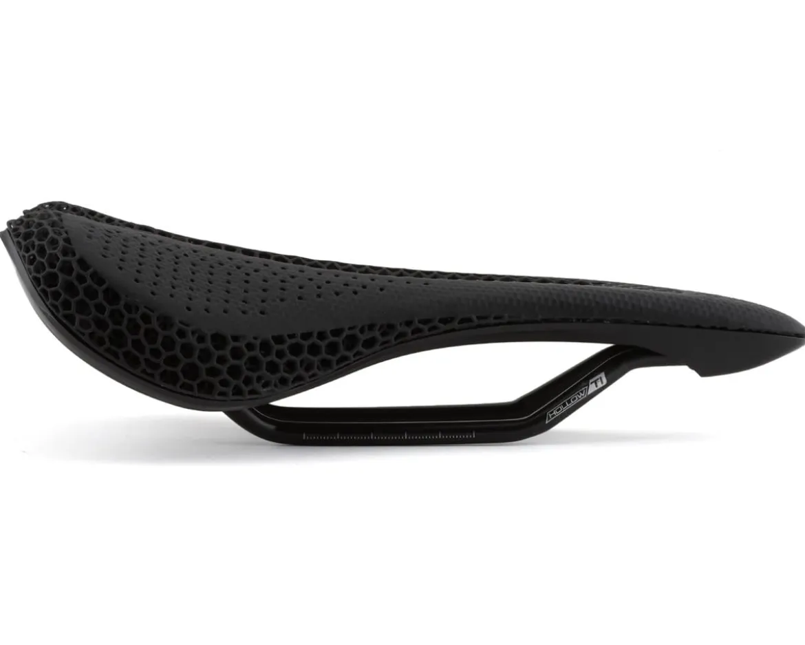 Specialized Romin Evo Pro Mirror Saddle (Black) (Titanium Rails) (3D-Printed) (143mm)