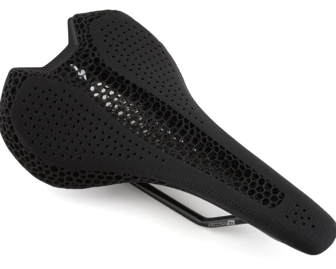 Specialized Romin Evo Pro Mirror Saddle (Black) (Titanium Rails) (3D-Printed) (143mm)