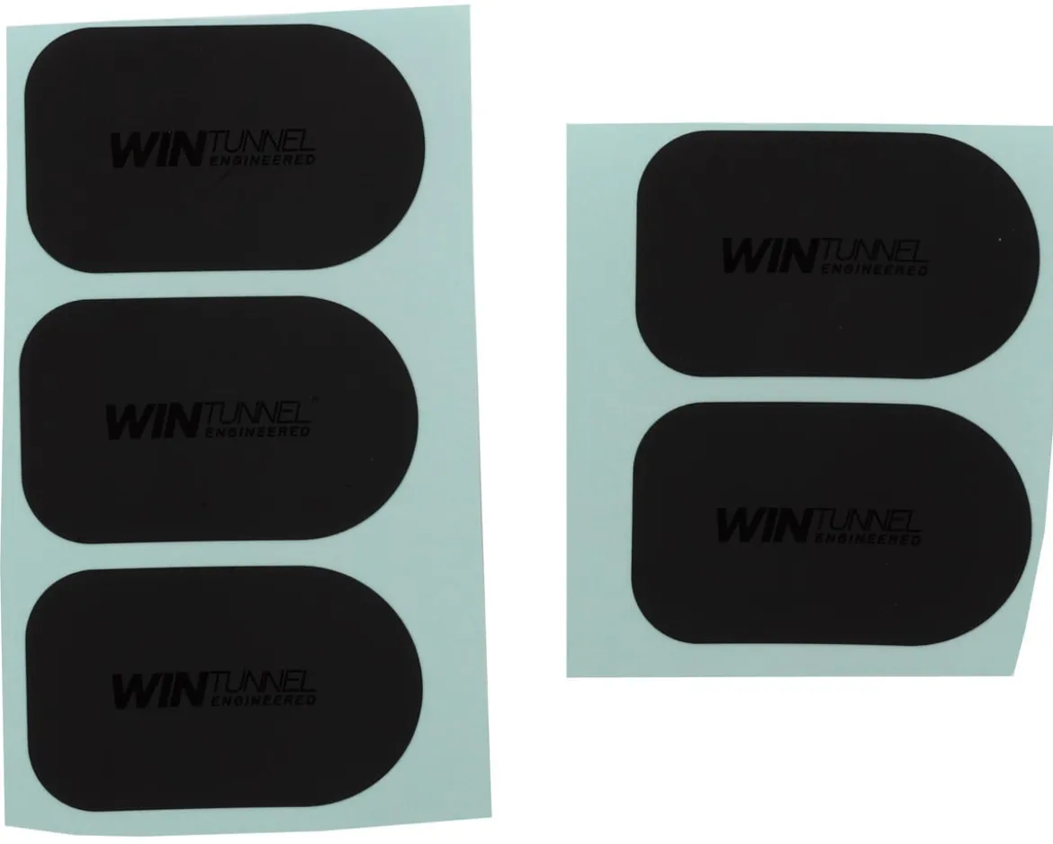 Specialized Roval TT Disc Wheel Pocket Cover Decal Set (Win Tunnel Black) (5 pc. Set)